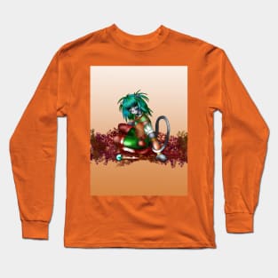 Dungeons and cats druid Long Sleeve T-Shirt